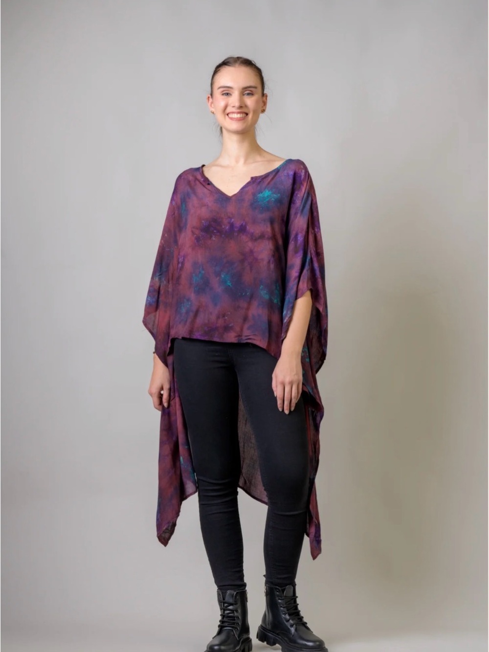 NWT Rhea Boho Kaftan Top (OS)